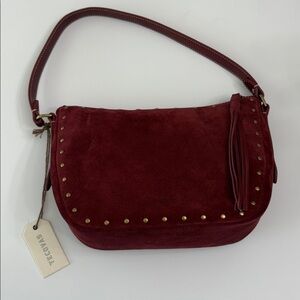 Tecovas Cabernet Slouchy Shoulder Bag